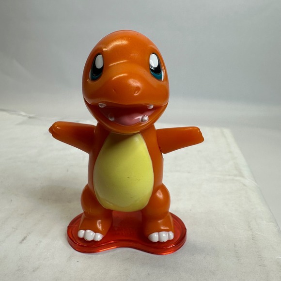 Nintendo Other - Vintage 1999 Pokemon Charmander Burger King Figure Nintendo Toy Orange Gen 1